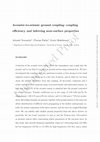 Acoustic-to-seismic ground coupling: coupling efficiency and inferring near-surface properties Cover Page