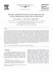 Research paper thumbnail of Dynamic competition between contour integration and contour segmentation probed with moving stimuli