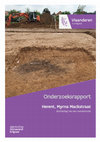 Herent, Myrna Mackstraat Eindverslag van een toevalsvondst Cover Page