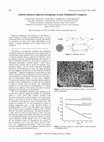 Research paper thumbnail of Uniform Submicro Spherical Morphology of Ionic Palladium(II) Complexes