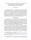 Research paper thumbnail of Current problems of global energy security in light of the Caspian Sea region's recent experience