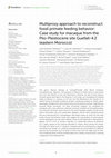 Multiproxy approach to reconstruct fossil primate feeding behavior: Case study for macaque from the Plio-Pleistocene site Guefaït-4.2 (eastern Morocco) Cover Page