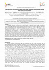 Research paper thumbnail of Internal quality of commercial eggs stored under conditions that simulate storage from laying to consumption