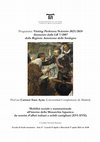 Programma Visiting Professor/Scientist 2023/2024 finanziato dalla LR 7/2007  della Regione Autonoma della Sardegna. Carmen Sanz Ayán (Universidad Complutense de Madrid) - Mobilità sociale e transnazionale all’interno della Monarchia Ispanica, Cagliari 15 e 17 aprile 2024. Cover Page