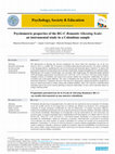 Research paper thumbnail of Psychometric properties of the RG-C Romantic Ghosting Scale: an instrumental study in a Colombian sample