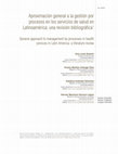 Research paper thumbnail of Aproximación general a la gestión por procesos en los servicios de salud en Latinoamérica: una revisión bibliográfica 1 General approach to management by processes in health services in Latin America: a literature review