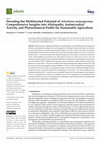 Research paper thumbnail of Decoding the Multifaceted Potential of Artemisia monosperma: Comprehensive Insights into Allelopathy, Antimicrobial Activity, and Phytochemical Profile for Sustainable Agriculture