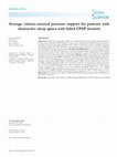 Research paper thumbnail of Average volume-assured pressure support for patients with obstructive sleep apnea with failed CPAP titration