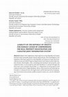 Research paper thumbnail of Liability of the Republic of Croatia for damage caused by compromising the Real Property Registration and Cadastre joint information system