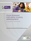 Four Domains for Rapid School Improvement: A Systems Framework. The Center on School Turnaround Four Domains Series Cover Page