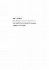 Research paper thumbnail of On the Post-Schumpeterian “Competitive Managerial Model of Local Democracy” as Perceived by the Elites of the Local Government of Wielkopolska (CPP RPS 10/2008)