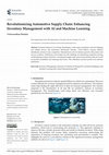 Revolutionizing Automotive Supply Chain: Enhancing Inventory Management with AI and Machine Learning Cover Page