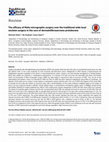 The efficacy of Mohs micrographic surgery over the traditional wide local excision surgery in the cure of dermatofibrosarcoma protuberans Cover Page