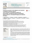 Research paper thumbnail of Consensus document for the diagnosis and treatment of idiopathic pulmonary fibrosis