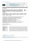 Research paper thumbnail of Idiopathic pulmonary fibrosis in the era of antifibrotic therapy: Searching for new opportunities grounded in evidence