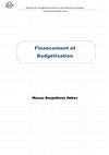 Financement et Budgétisation Cover Page