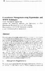 Research paper thumbnail of Groundwater Management Using Hypermedia- AndWWW-Techniques