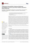 Research paper thumbnail of Azithromycin Susceptibility Testing and Molecular Investigation of Neisseria gonorrhoeae Isolates Collected in Russia, 2020–2021