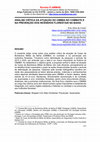 Research paper thumbnail of ACTIVITY OF THE FIRE DEPARTMENT (CBMBA) IN FIGHTING AND PREVENTING FOREST FIRES - ANÁLISE CRÍTICA DA ATUAÇÃO DO CBMBA NO COMBATE E NA PREVENÇÃO DOS INCÊNDIOS FLORESTAIS NA BAHIA