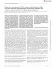 Mutations in nucleophosmin (NPM1) in acute myeloid leukemia (AML): association with other gene abnormalities and previously established gene expression signatures and their favorable prognostic significance Cover Page