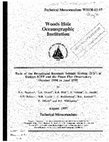 Research paper thumbnail of Tests of the broadband borehole seismic system (B�S�) at Scripps IGPP and the Pinon Flat Observatory : October 1994 to June 1995