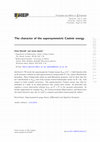 The character of the supersymmetric Casimir energy Cover Page