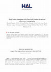 Research paper thumbnail of Skin lesion imaging with line-field confocal optical coherence tomography