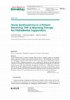 Research paper thumbnail of Acute Erythroderma in a Patient Receiving TNF-α-Blocking Therapy for Hidradenitis Suppurativa