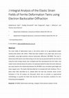 J-integral analysis of the elastic strain fields of ferrite deformation twins using electron backscatter diffraction Cover Page