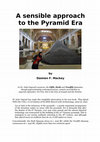 A sensible approach to the Pyramid Era Cover Page