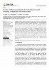 Research paper thumbnail of A review of technoeconomic benefits of torrefaction pretreatment technology and application in torrefying sawdust