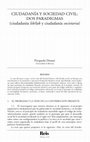 Research paper thumbnail of Ciudadanía y sociedad civil: dos paradigmas: (ciudadanía lib/lab y ciudadanía societaria)