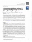 Research paper thumbnail of Characterization of Intestinal Microbiota in Ulcerative Colitis Patients with and without Primary Sclerosing Cholangitis