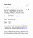 Research paper thumbnail of Mitral Valve Replacement with Third Generation Porcine Valve: A 13-year Multicenter Study View Presentation