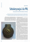 Research paper thumbnail of Sekularyzacja à la PRL. Towarzystwo Krzewienia Kultury Świeckiej