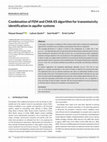 Research paper thumbnail of Combination of FEM and CMA-ES algorithm for transmissivity identification in aquifer systems