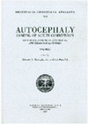 The Patriarchate of Alexandria. From the "Shadow" of Constantinople to the Contemporary Period, in Orientalia Christiana Analecta 314, Autocephaly. Coming of Age in Communion, vol. I, ed. by Edward G. Farrugia, S. J. -Zeliko Pasa, S.J., Pontificio  Istituto Orientale, Roma 2023, 183-208. Cover Page