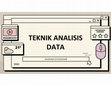 PENGERTIAN ANALISIS DATA Cover Page