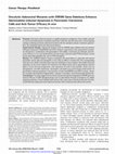 Data from Oncolytic Adenoviral Mutants with E1B19K Gene Deletions Enhance Gemcitabine-induced Apoptosis in Pancreatic Carcinoma Cells and Anti-Tumor Efficacy In vivo Cover Page