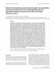 Research paper thumbnail of Relative information content of polymorphic microsatellites and mitochondrial DNA for inferring dispersal and population genetic structure in the olive sea snake,<i>Aipysurus laevis</i>