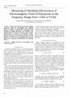 Measuring of Shielding Effectiveness of Electromagnetic Field of Polystyrene in the Frequency Range from 1 GHz to 9 GHz Cover Page