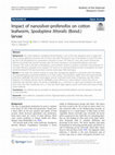 Research paper thumbnail of Impact of nanosilver-profenofos on cotton leafworm, Spodoptera littoralis (Boisd.) larvae