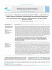 Research paper thumbnail of Assessment of a Multidimensional School Collective Efficacy Scale to Prevent Student Bullying: Examining Dimensionality and Measurement Invariance