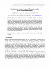 Research paper thumbnail of Simulation of coupled heat and moisture transfer in air-conditioned buildings