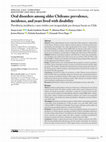 Oral disorders among older Chileans: prevalence, incidence, and years lived with disability Cover Page