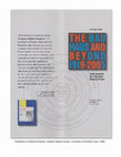 The Bauhaus and Beyond 1919-2005: The Shape of Design Education Cover Page