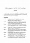 Research paper thumbnail of A Bibliography of the TSD 2004 Proceedings