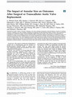 The Impact of Annular Size on Outcomes After Surgical or Transcatheter Aortic Valve Replacement Cover Page