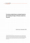 From state-controlled finance to privatized financial regime: Revisiting the legacy of Romanian socialist housing policy Cover Page