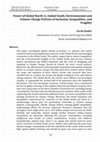 Research paper thumbnail of Power of Global North vs. Global South; Environmental and Climate Change Policies of Inclusion, Inequalities, and Fragility